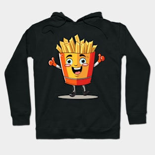 kawaii french fries T-Shirt cute potatofood Hoodie